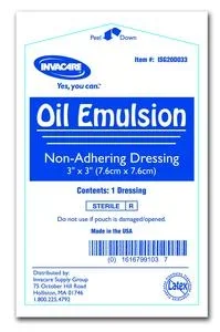 Integrity Medical Devices Oil Emulsion Dressing 3″ x 8″ – Singles