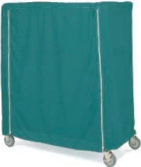 Intermetro Industries Cart Cover For Shelf Trucks and Carts 18 inch Deep – 18X36X62C