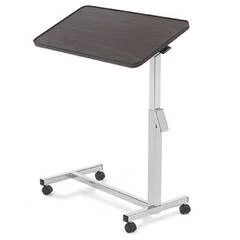 Invacare Overbed Table Tilt-Top Automatic Spring Assisted Lift 28 to 40 Inch Height Range, 1/EA