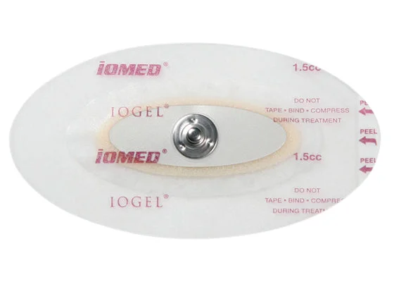 IOMED disposable electrodes – IOGEL, small 1.5cc, pack of 12 – 50-0002-1