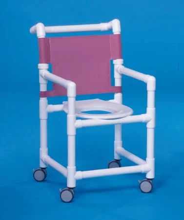 IPU Select Shower Chair Fixed Arm PVC Frame Mesh Back – ESC20