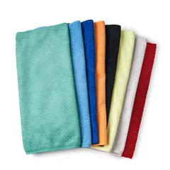 ITC 16 x16 Micro Fiber Cleaning Towel, Black