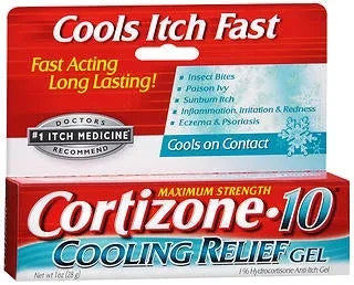 Itch Relief Cortisone 10® 1% Strength Gel 1 oz. Tube