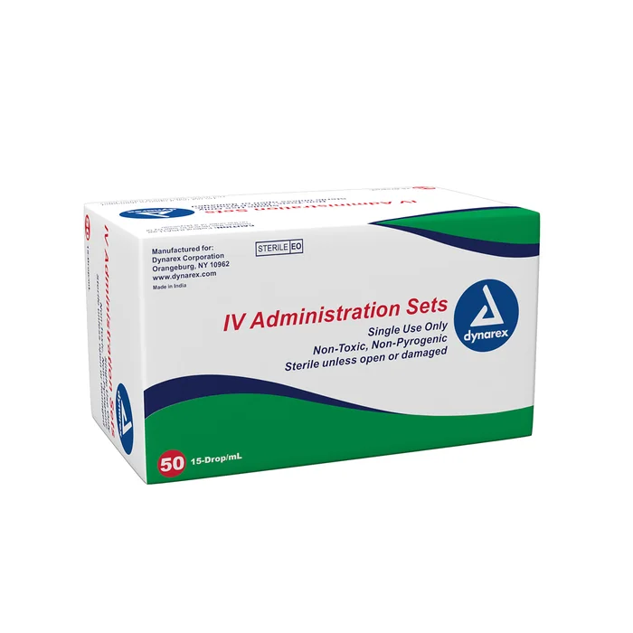 IV Administration Set – 15 Drop, 78” (198 cm) 50/Box