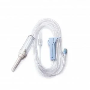 IV Administration set y-site 10drops/ml 96″ tubing 50/cs