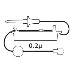IV Pump Set CADD Pump Without Ports 125 mL / Hr Drip Rate 0.2 Micron Filter 108 Inch Tubing Solution, 12/Bx