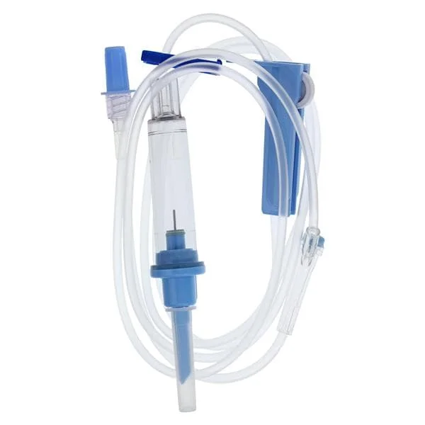 IV Solution Set 60 Drops/mL 67″ Inj Site: 6 M LL Adptr/Rtng Clr Prmry Infs Ea, 48/Case