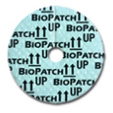 J & J Healthcare Systems Biopatch Hemostatic IV Dressing 1 Inch Disk With 4.0mm Center Hole Round – 4150