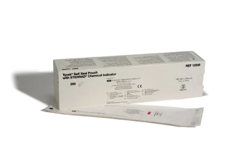 J & J Healthcare Systems Sterilization Pouch, Transparent / White – Self Seal