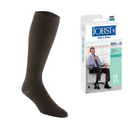 Jobst Men’s Dress Socks 8-15 Brown Small