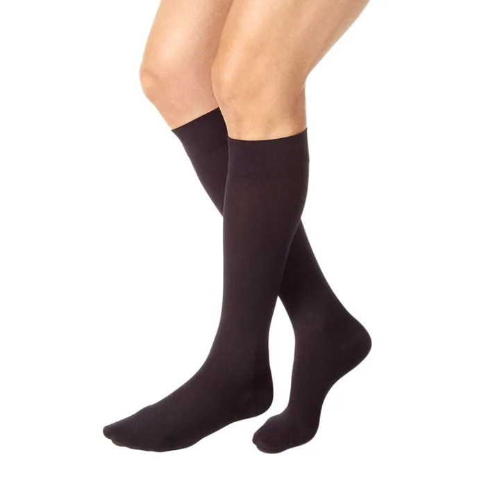 Jobst Relief Compression Stockings Knee High Stockings, 30-40mmHg, Beige, Medium – 65370/BEIGE/MD