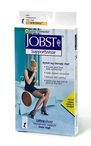 Jobst Ultrasheer 8-15 mmHg Pantyhose Black Small