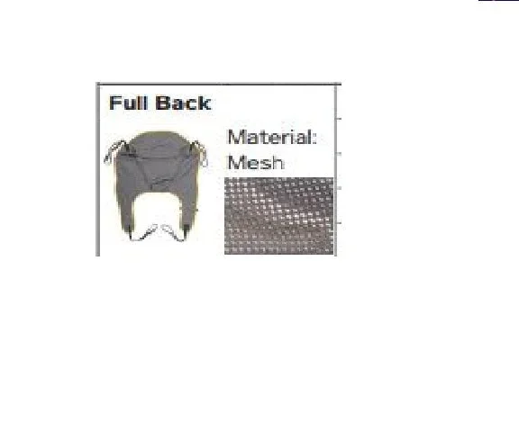 Joerns Healthcare Hoyer Full Back Sling Medium 500 lbs. Weight Capacity – NA1082