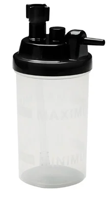 John Bunn Dry Bubble Humidifier, Plastic Nut, Black Cap, 50/cs