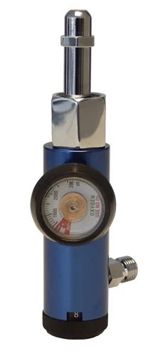 John Bunn High-Pressure Oxygen Regulator, 0-15 lpm H-Nut style/CGA540