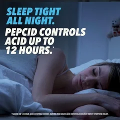 Johnson & Johnson Antacid Pepcid® AC Maximum Strength 20 mg Strength Tablet 25 per Box - Image 3