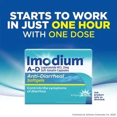 Johnson & Johnson Anti-Diarrheal Imodium® A-D 2 mg Strength Caplet 24 per Box - Image 2