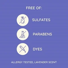 Johnson & Johnson Body Wash Aveeno® Stress Free Liquid 18 oz. Bottle Lavender Scent - Image 3