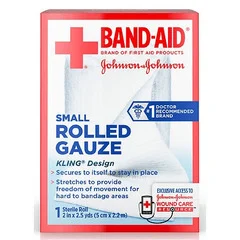 Johnson & Johnson Conforming Bandage Band-Aid® 2 Inch X 2-1/2 Yard 1 per Pack Sterile Roll Shape