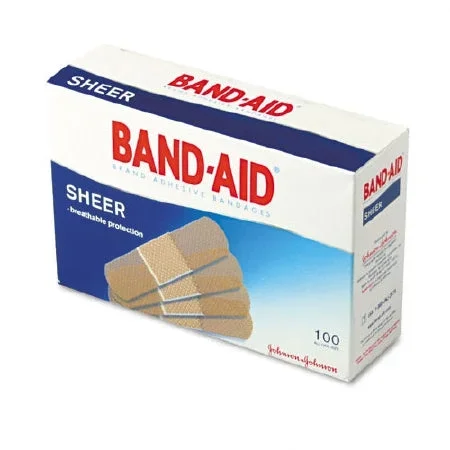 Johnson & Johnson Consumer Band-Aid Adhesive Strip 3/4 X 3 Inch Plastic Rectangle Tan Sterile – 381371170029