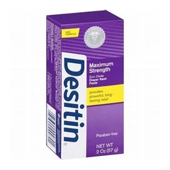 Johnson & Johnson Diaper Rash Treatment Desitin® Maximum Strength 4 oz. Tube Scented Paste