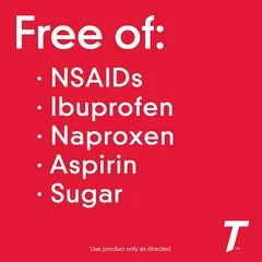Johnson & Johnson Pain Relief Tylenol® 500 mg Strength Acetaminophen Caplet 100 per Bottle - Image 3