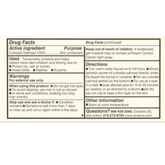 Johnson & Johnson Bath Additive Aveeno® 1.5 oz. Individual Packet Powder Unscented - Image 2