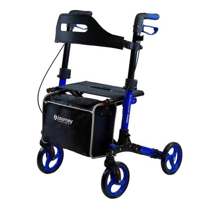Journey Upwalker Breeze Rollator – Lightweight Folding 4-Wheel Walker