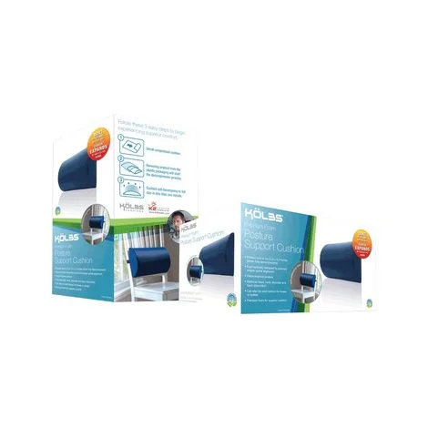 K2 Health Kolbs Super Compressed Posture Support Pillow