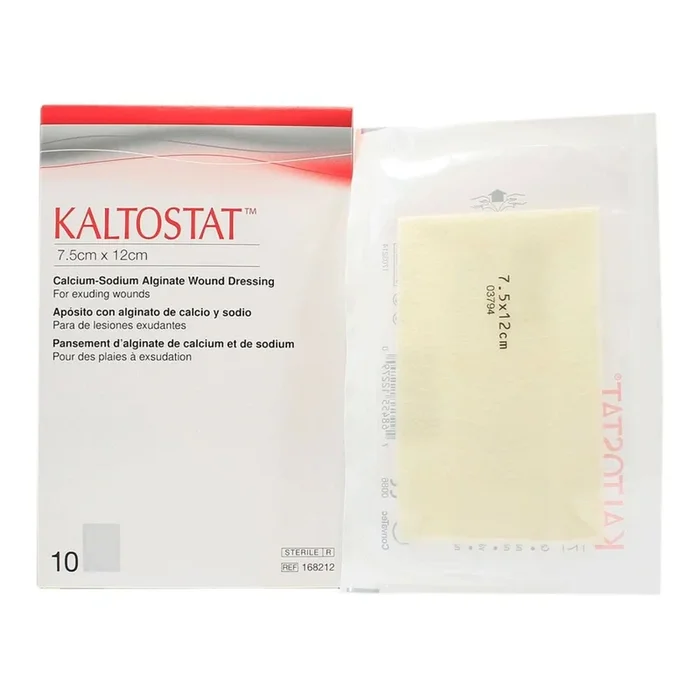 Kaltostat Calcium Alginate Dressing, 3 x 4¾ Inch