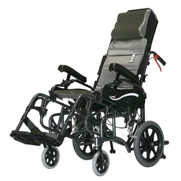Karman VIP Series 515 Tilt-in-Space Wheelchair or Transport Chair Tilt-in-Space Transport Chair, 16″W x 17″D Seat – 712462
