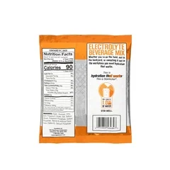Kent Precision Foods Electrolyte Replenishment Drink Mix Sqwincher Powder Pack Orange Flavor 9.53 oz., 80 EA/CS - Image 2