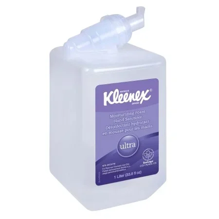 Kimberly Clark Kleenex Ultra Hand Sanitizer 1,000 mL Ethyl Alcohol Foaming Dispenser Refill Bottle – 34700