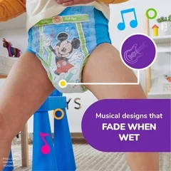 Kimberly Clark Professional Male Toddler Training Pants Pull-Ups Learning Designs for Boys Size 3T to 4T Disposable Moderate Absorbency, 80/CS - Image 3
