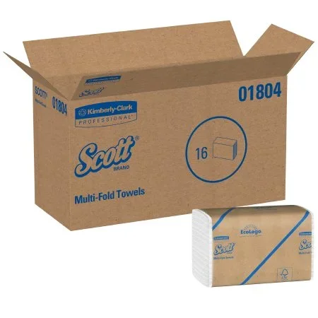 Kimberly Clark Scott Paper Towel Multi-Fold 9-1/4 X 9-1/2 Inch – 1804