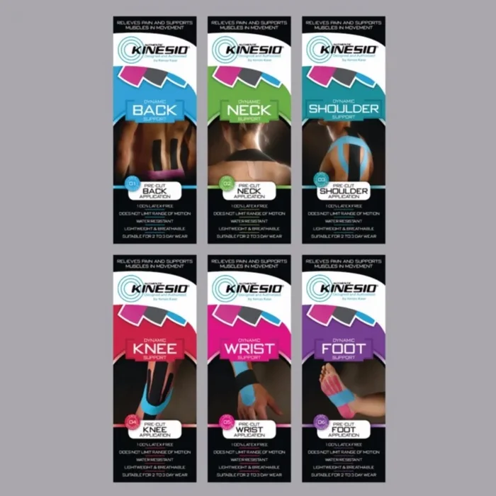 Kinesio Pre-Cuts Targets Muscle Tissue and Fascia