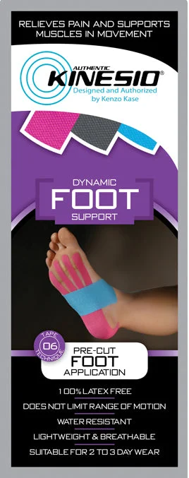 Kinesio Tape pre-cuts, foot, 20/case – 24-4935-20