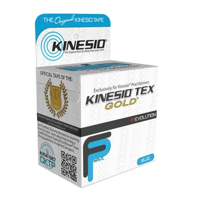 Kinesio Tape, Tex Gold FP, 2″ x 5.5 yds, Blue, 6 Rolls – 24-4871-6