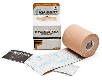 Kinesio Tape, Tex Gold FP, 3″ x 5.5 yds, Beige, 1 Roll – 24-4876