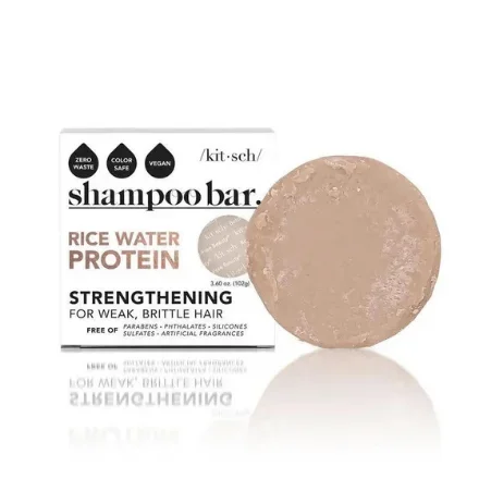 Kitsch Rice Water Protein Shampoo Bar – Strengthening