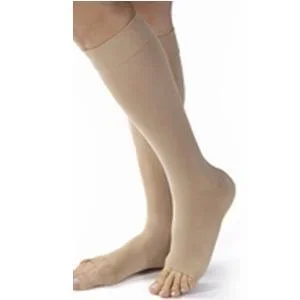 Knee-High Moderate Opaque Compression Stockings Medium, Natural