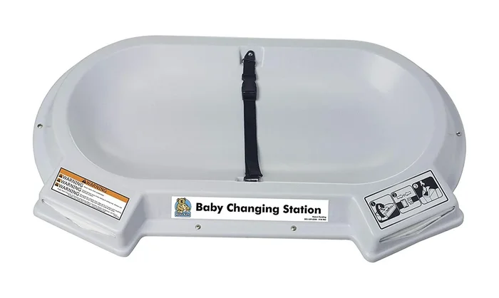 Koala Koala Bear Kare Baby Changing Station Countertop Mount Gray Polyethylene – KB112-01CT