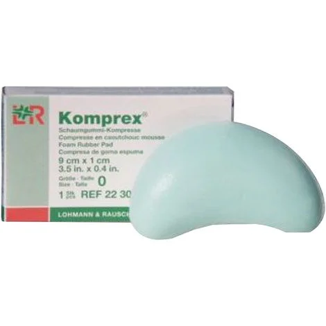Komprex Kidney Shape Foam Rubber Pad