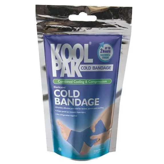 Koolpak Elasticated Cold Wrap – 7.5cm x 4.5m