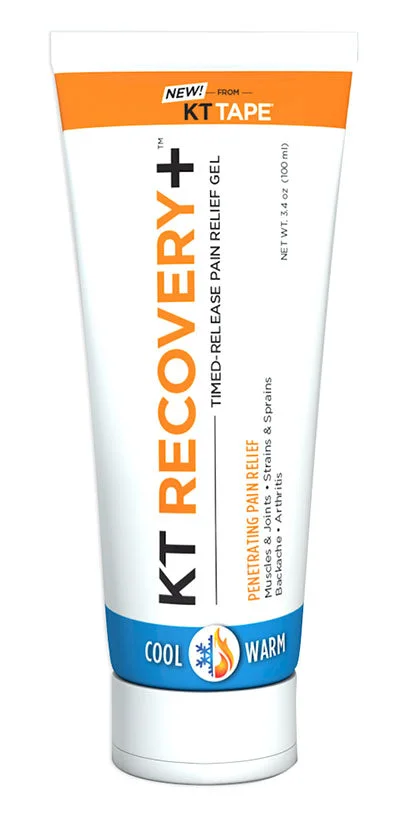 KT Recovery+, Pain Relief Gel, 3.4 oz tube – 13-1565
