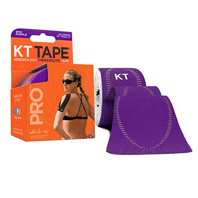 KT TAPE PRO, Precut 10″ Strip (20 each), Epic Purple – 25-3439