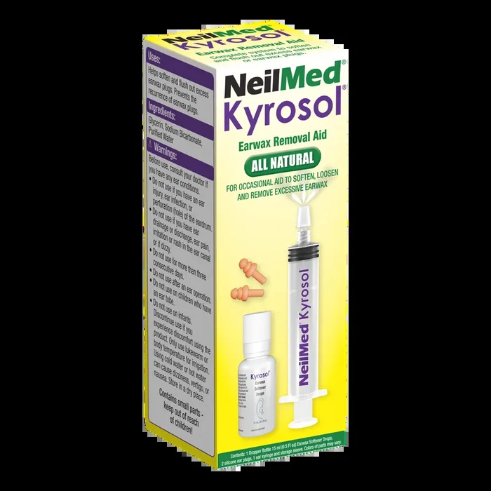 Kyrosol All-Natural Ear Wax Removal Kit