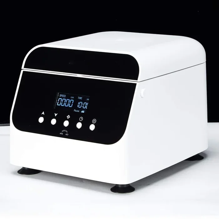 Lab PRP Centrifuge 4×100ml – 4000 RPM Benchtop with Timer & LCD, 110V