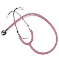 Labtron Neo-Natal Stethoscope, Dual Head, 22″ Tubing, Pink,1/Ea