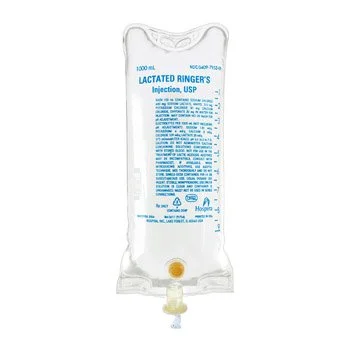 Lactated Ringers Injectable Solution 1000mL Bag